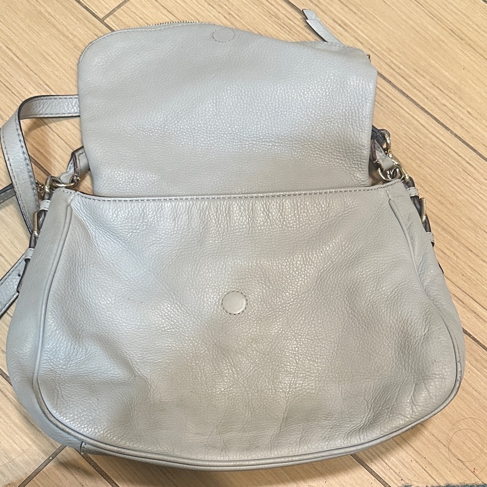 Kate Spade Light Blue Gray Shoulder or Crossbody Bag - Picture 4 of 16
